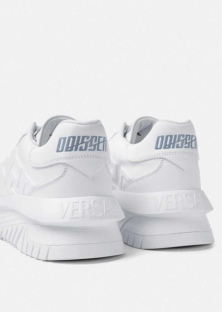 Versace Odissea Chunky-sole Sneakers In White