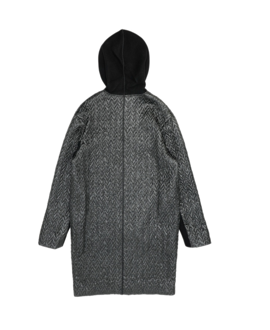 Sportmax Diego Logo Coat In Gray