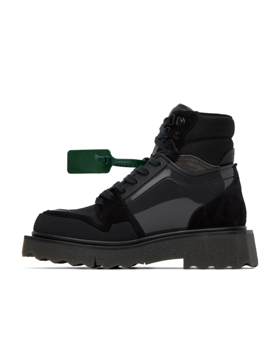 OFF-WHITE HIKING SPONGE LACE UP BOOTS