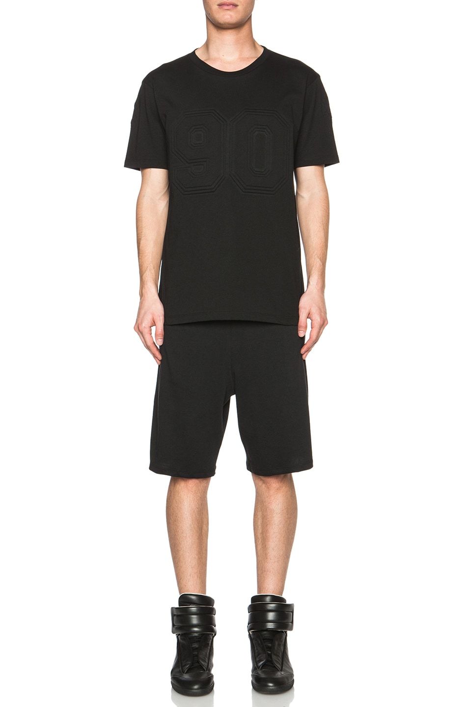 Marcelo Burlon County Of Milan T-shirt With Round Neck And Short Sleeves In Black