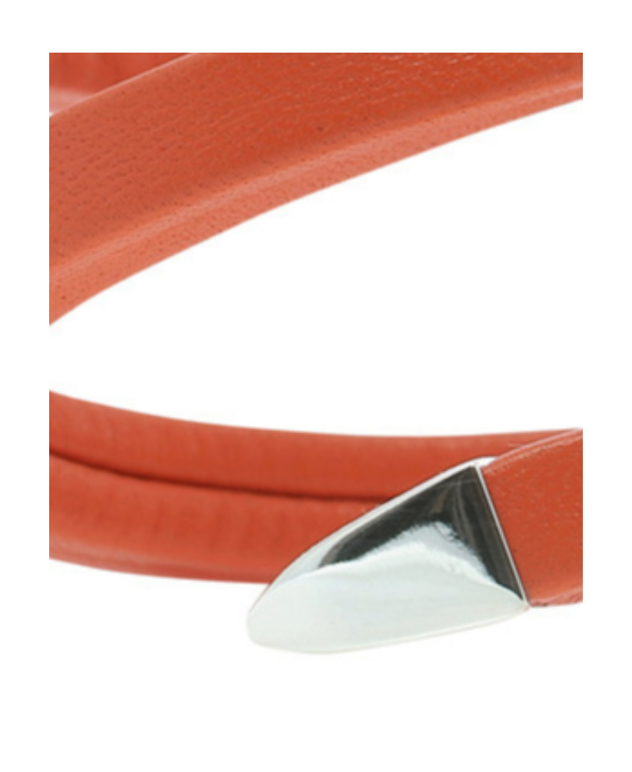 Bottega Veneta Wrapped Spiral Bracelet In Multicolor