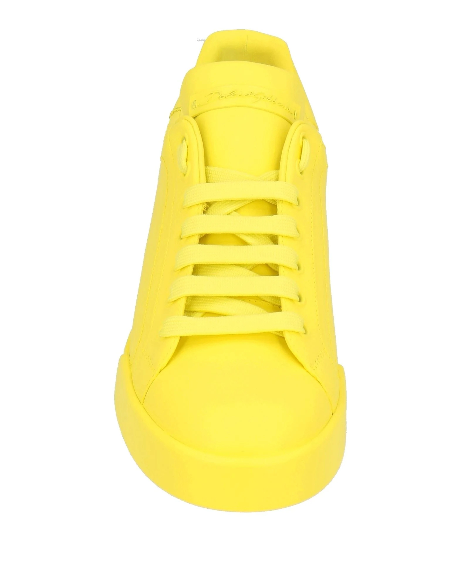 Dolce & Gabbana Low-top Trainers In Yellow