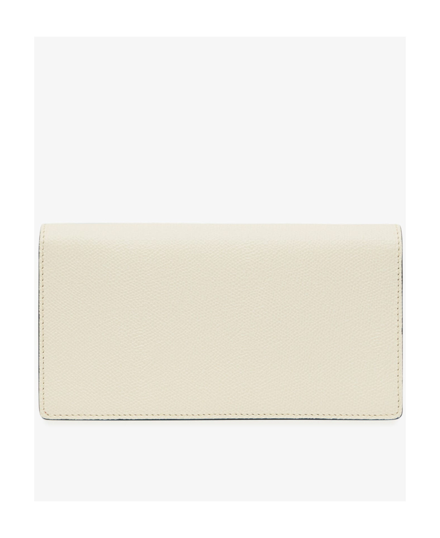Valextra Iside Leather Clutch Bag In Nude