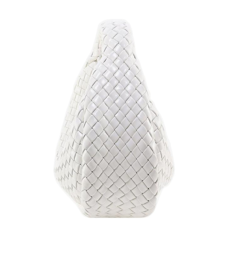 Bottega Veneta Leather Handbag In White