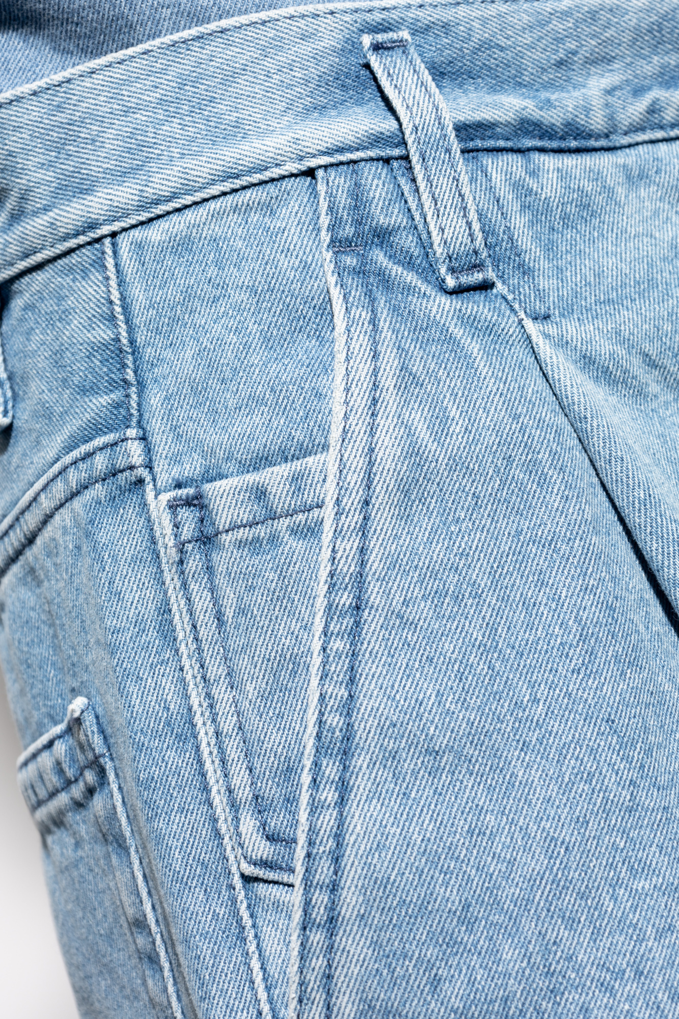 Dries Van Noten Belt-loop Jeans In Blue