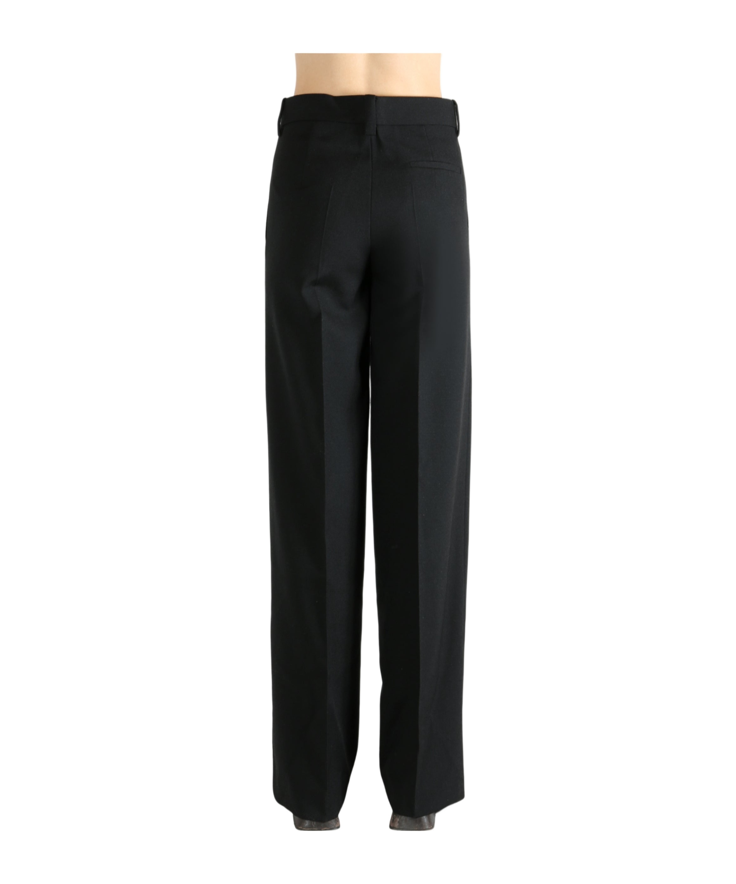 Calvin Klein Simone Wide Leg Trousers In Black