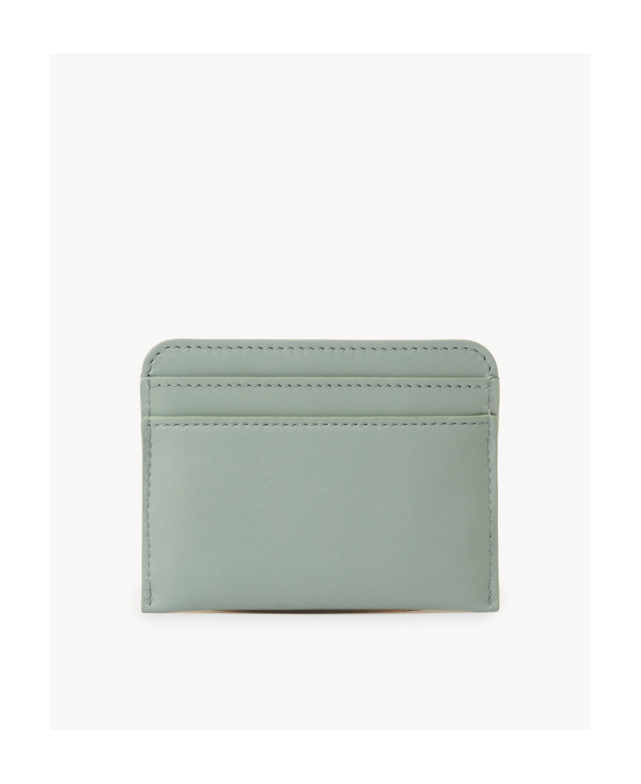 Chloé Sense Card Bag In Gray