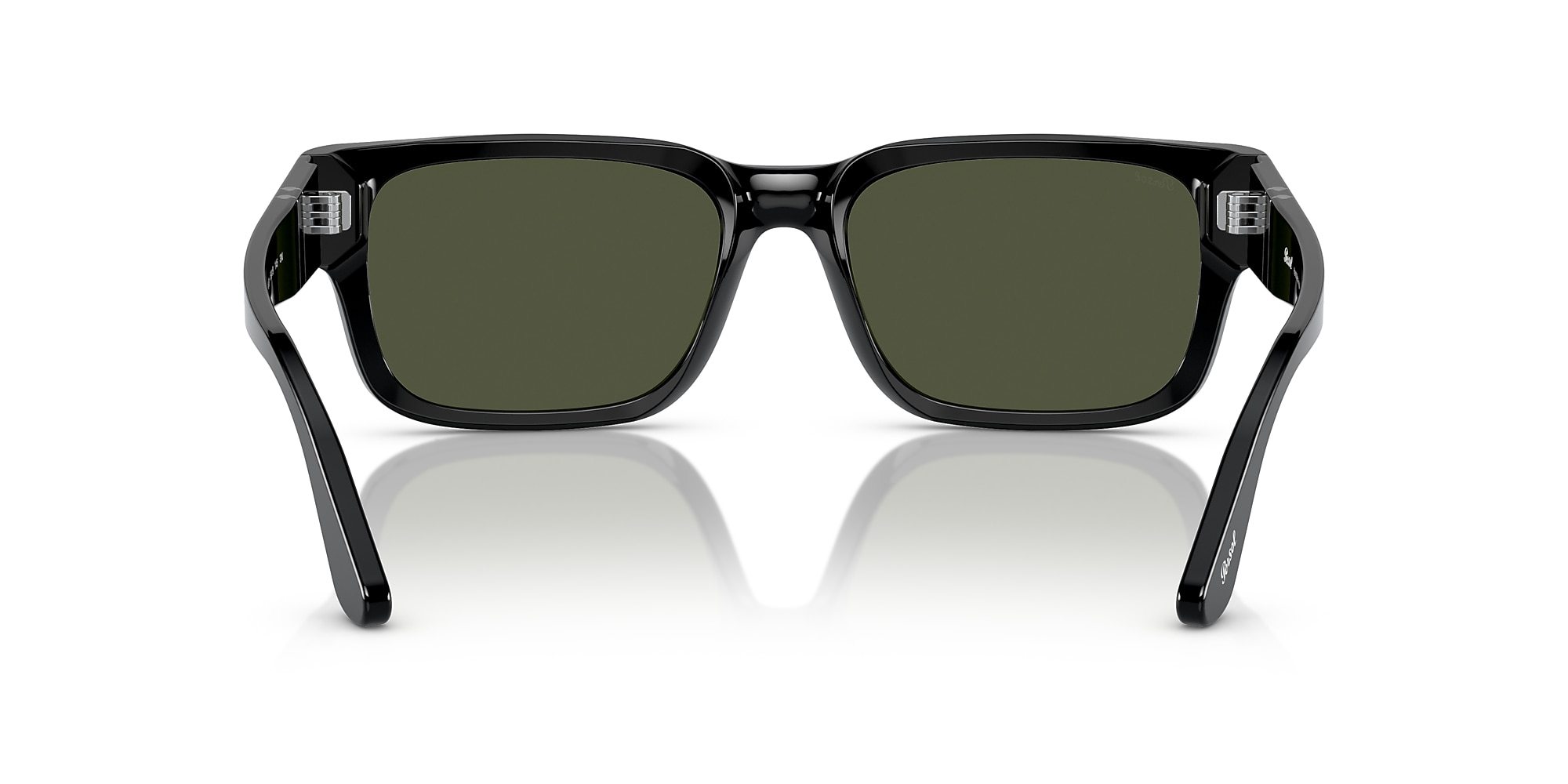 Persol 57mm Round Sunglasses In Green