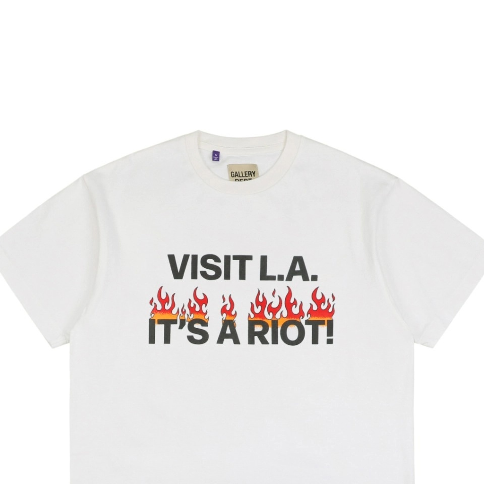 Gallery Dept. L. A. Riot T-shirt In White