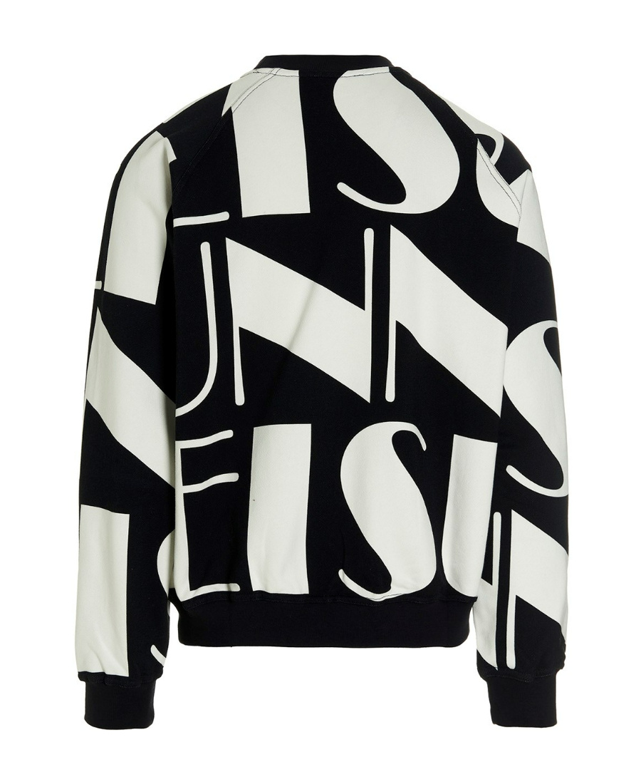 Sunnei All-over Logo Printed Crewneck Sweatshirt