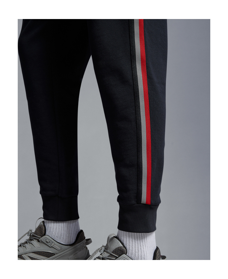 Moncler Logo-patch Track Pants In Blue