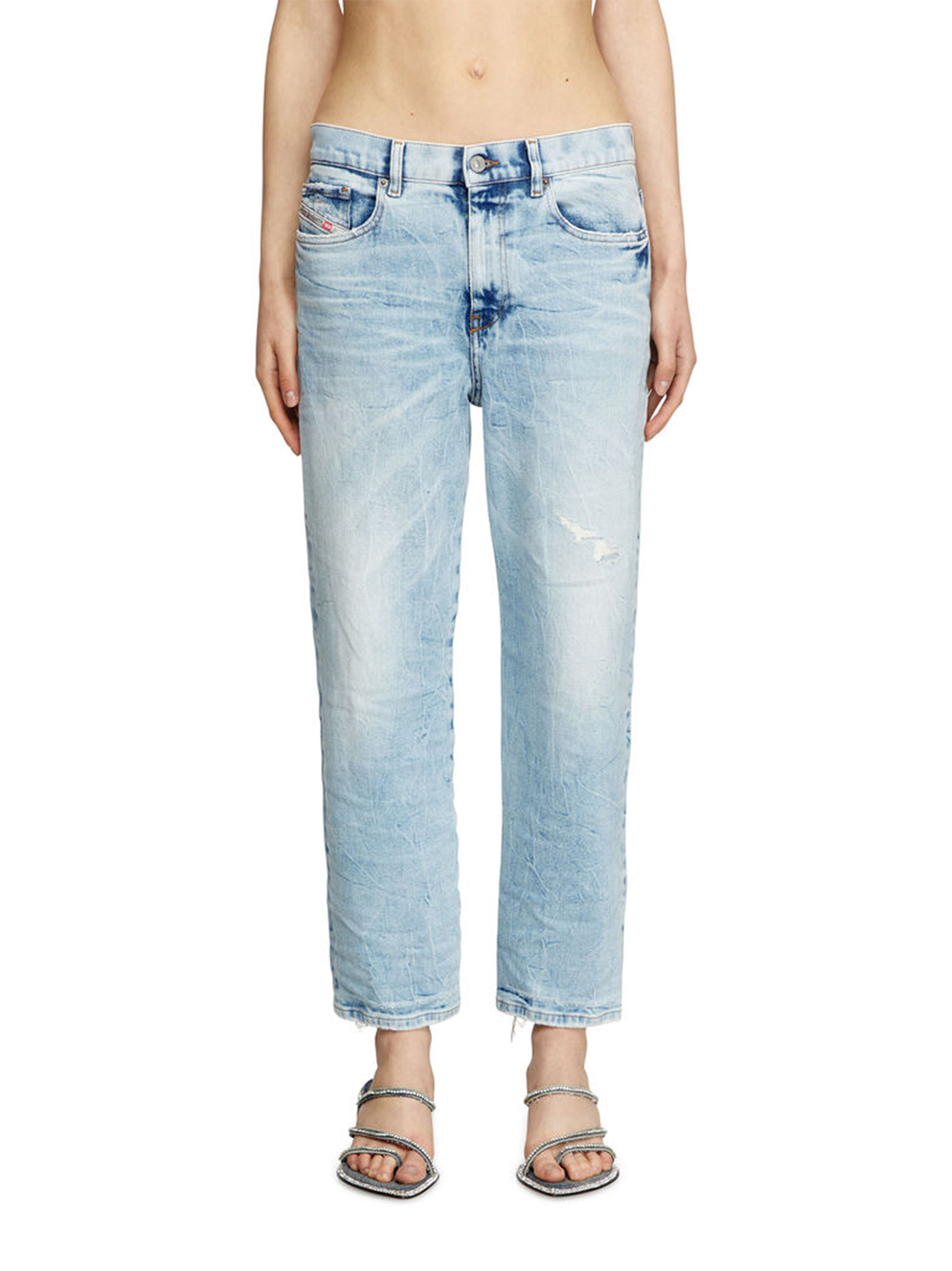 Diesel Belt-loop Jeans In Blue