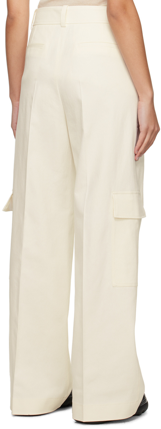 Hugo Boss Wide-leg Twill Trousers