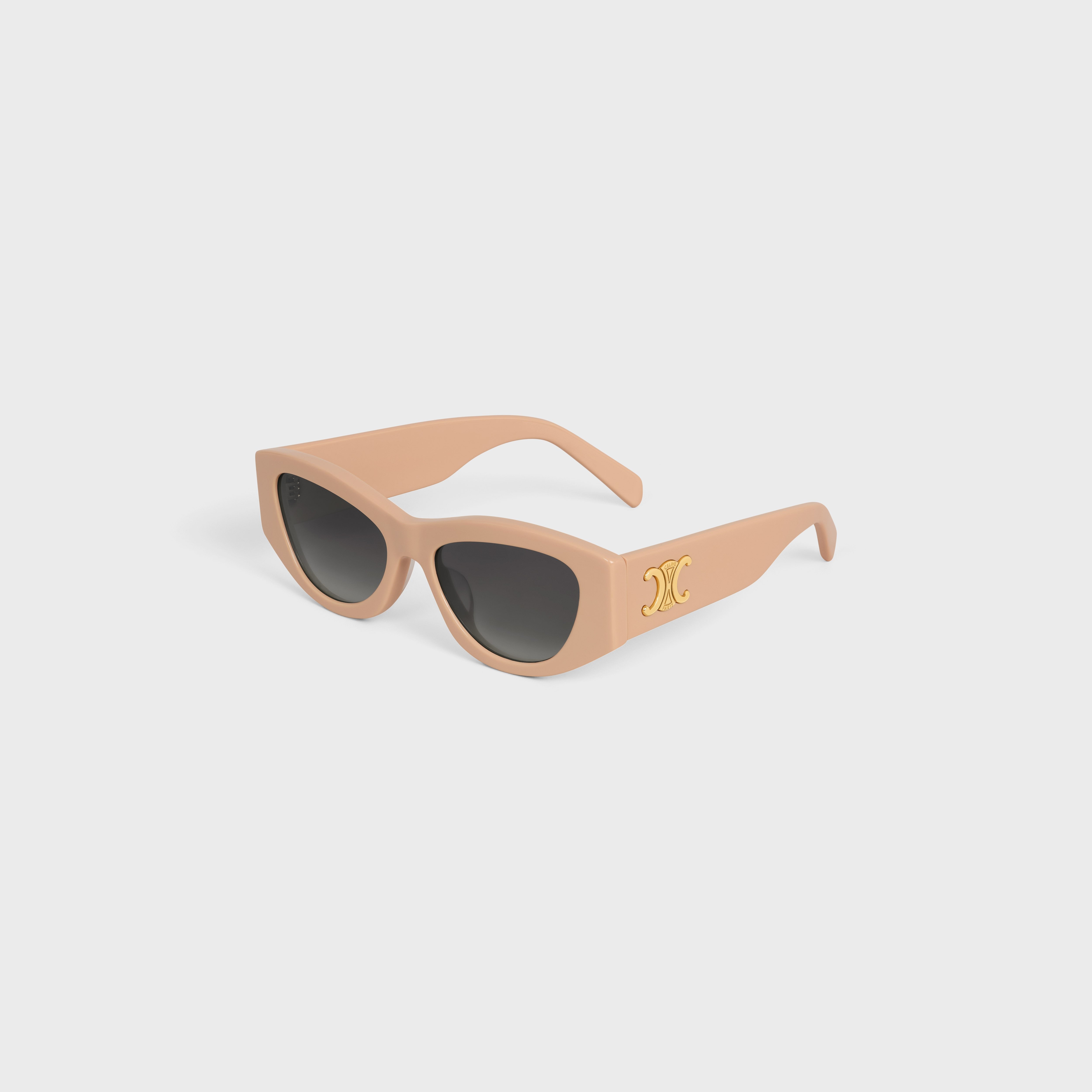 Celine Triomphe 15 Sunglasses In Acetate In Pink