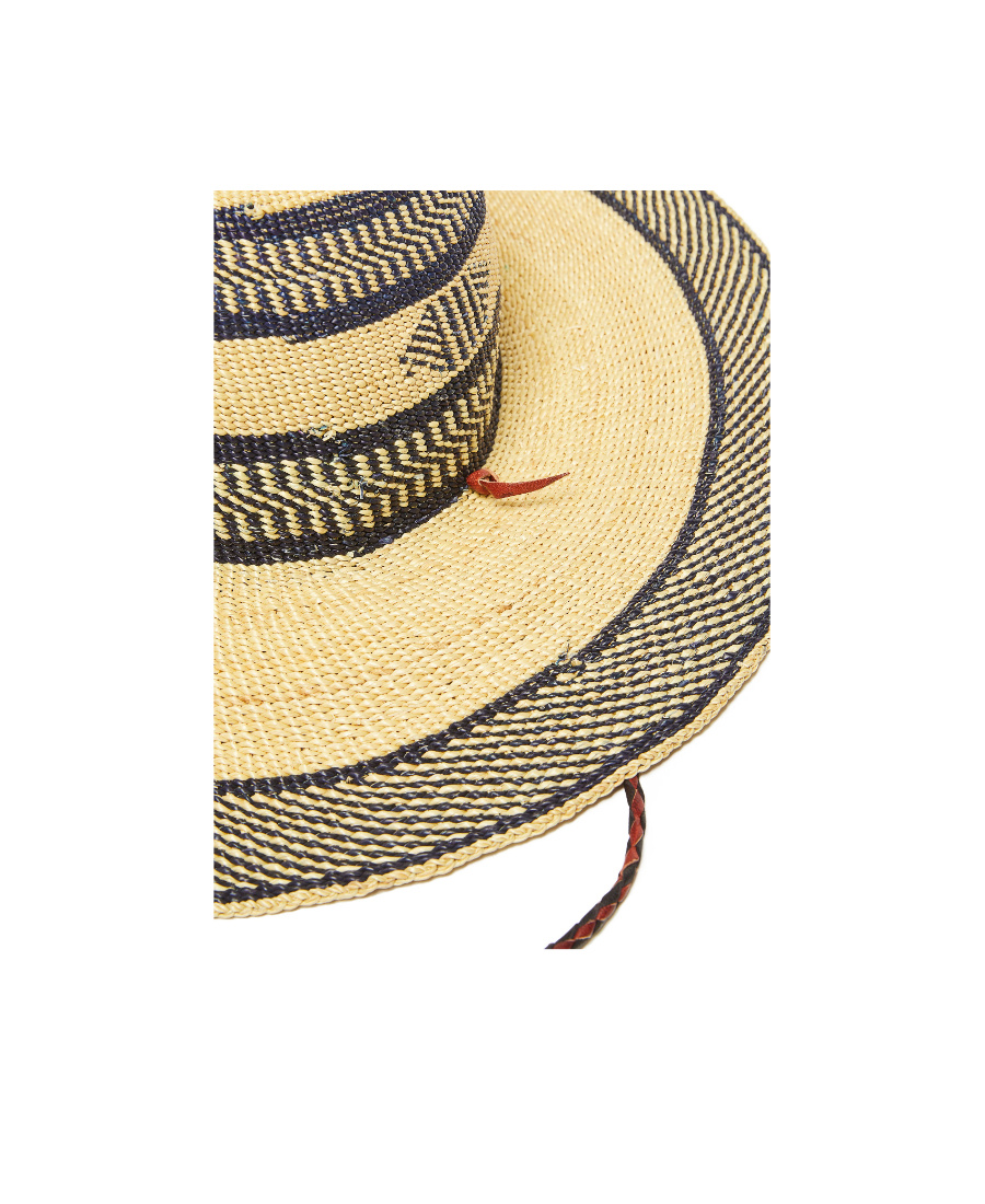 Weekend Max Mara Logo Straw Hat In Nude