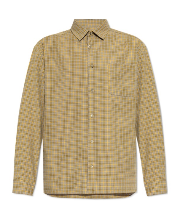 Apc A.p.c. Checked Pattern Long In Nude