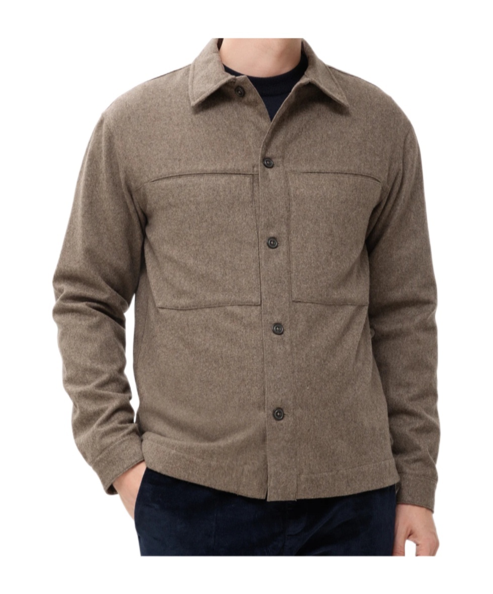 Shop Paul & Shark Long-sleeved Shirt In Gray