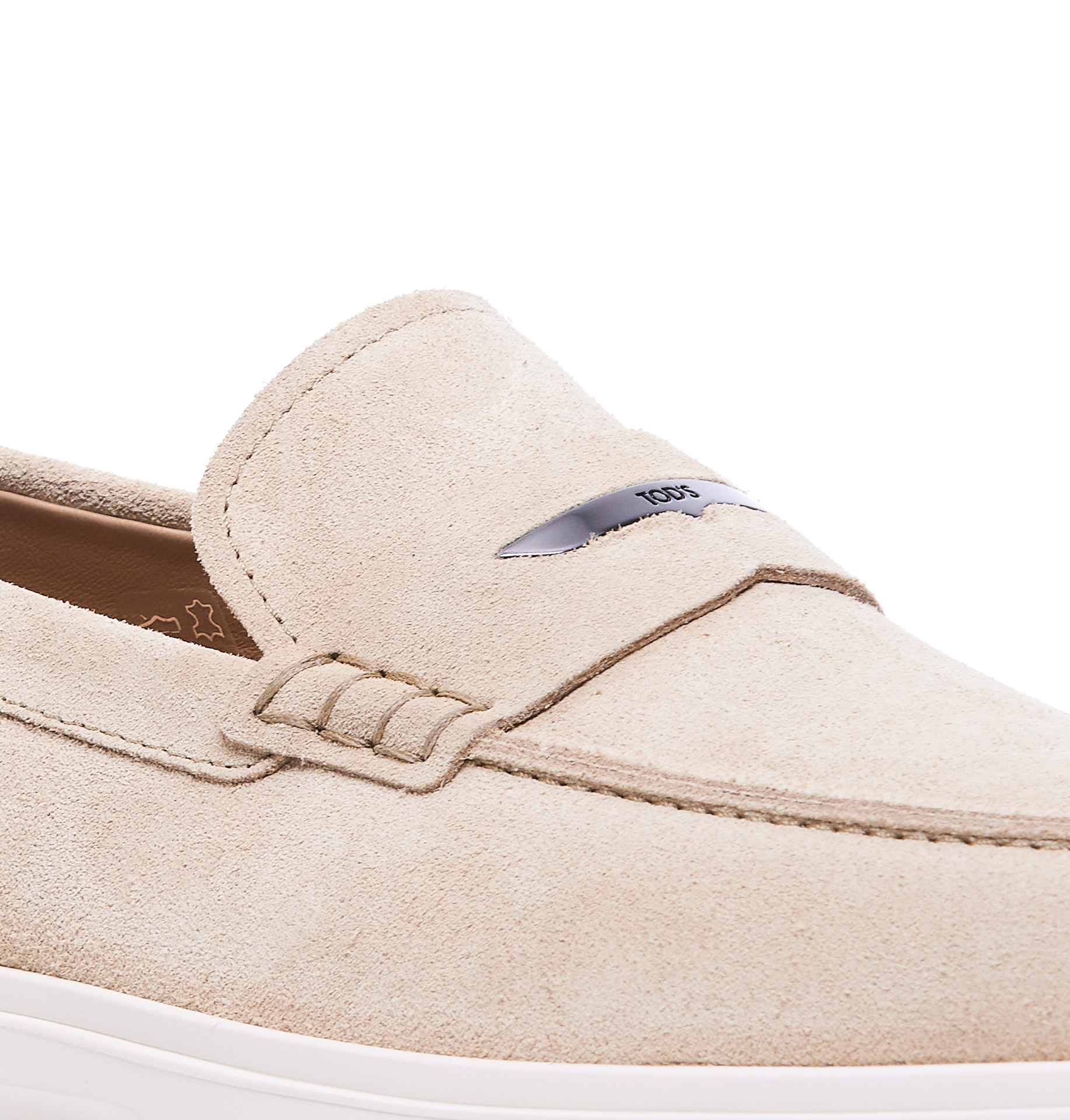 TOD'S TOD'S LOGO ENGRAVED LOAFERS