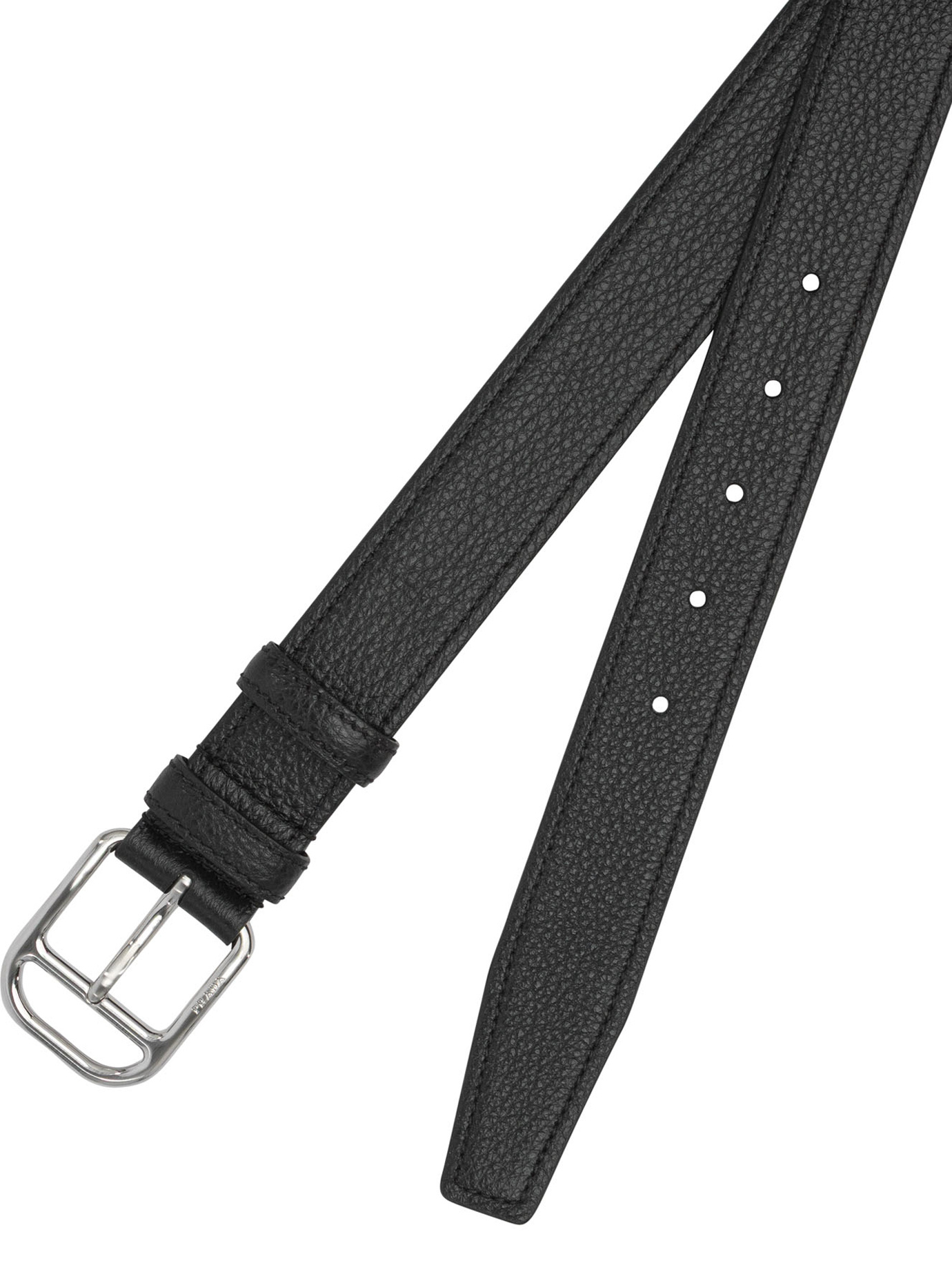 Prada Logo Belt