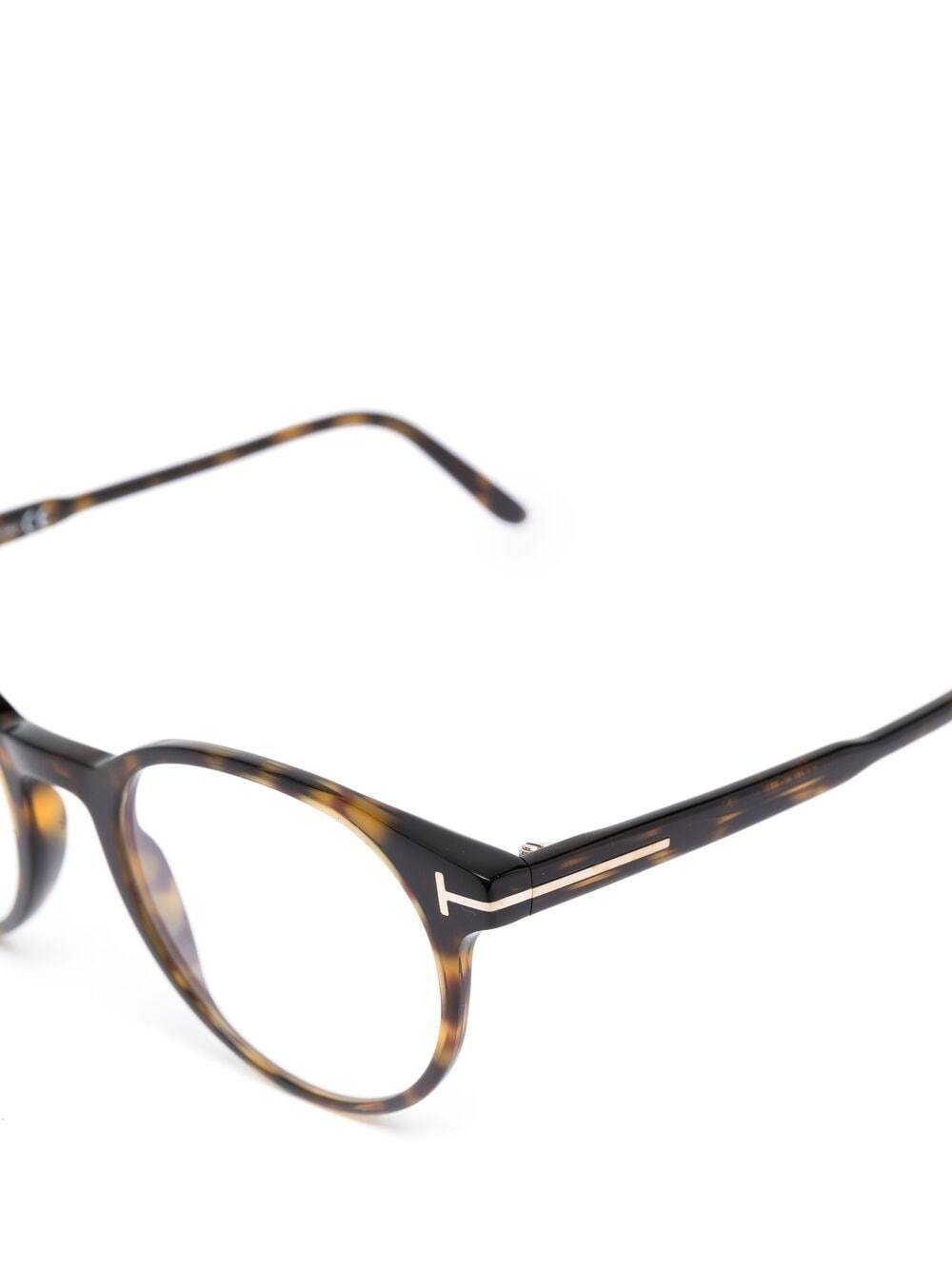 Tom Ford Ft5695-b Pantos-frame Glasses In Gray