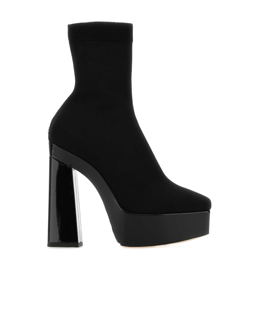 Jimmy Choo Giome 140mm Platform Ankle Boots In Black