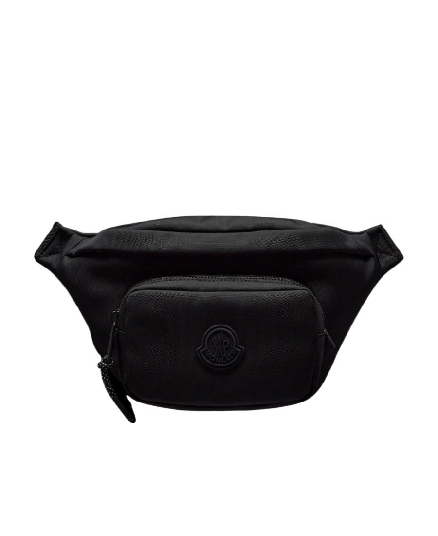 Moncler Durance Piccolo Technical Fabric Belt Bag In Black