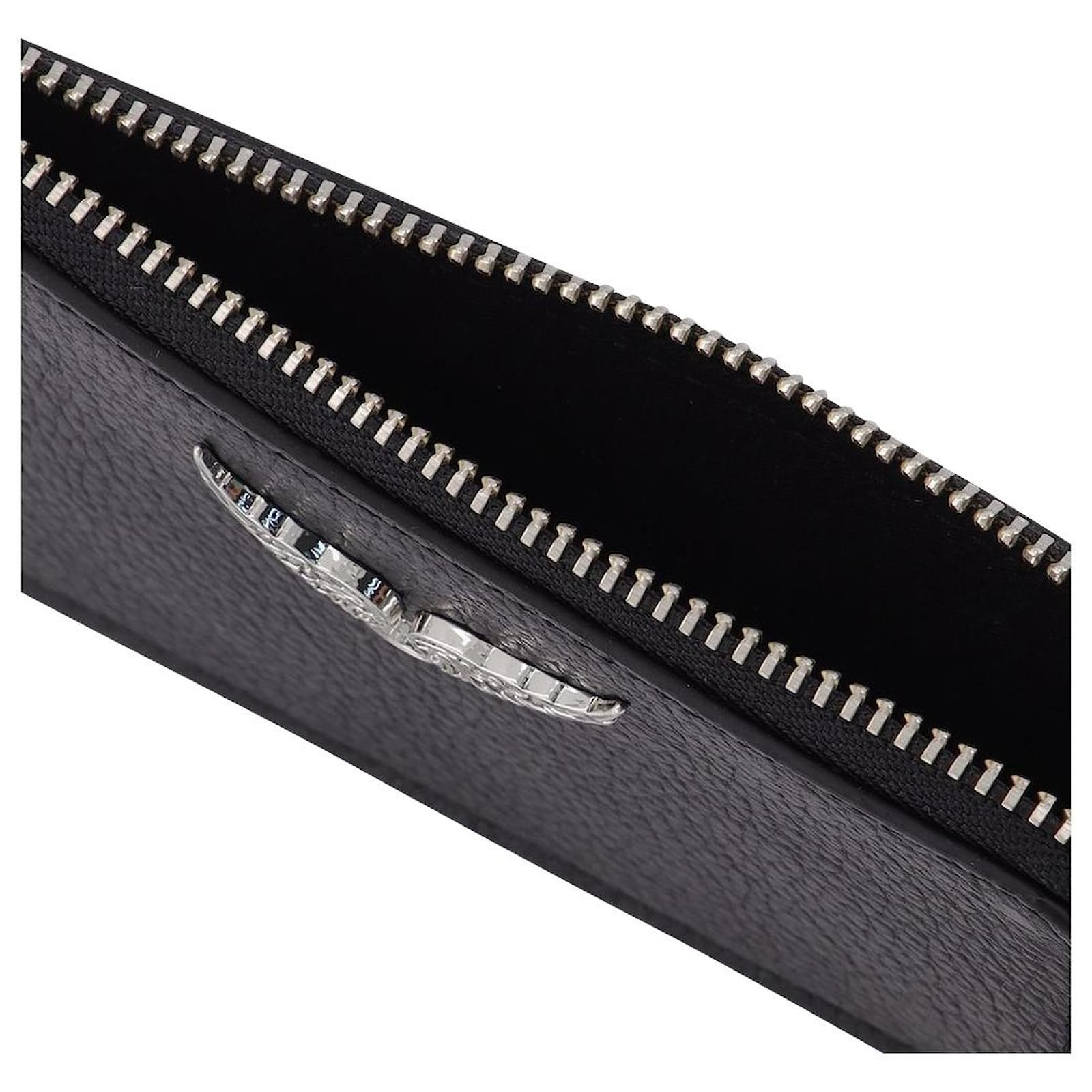 Zadig & Voltaire Logo Identification Card Package In Black