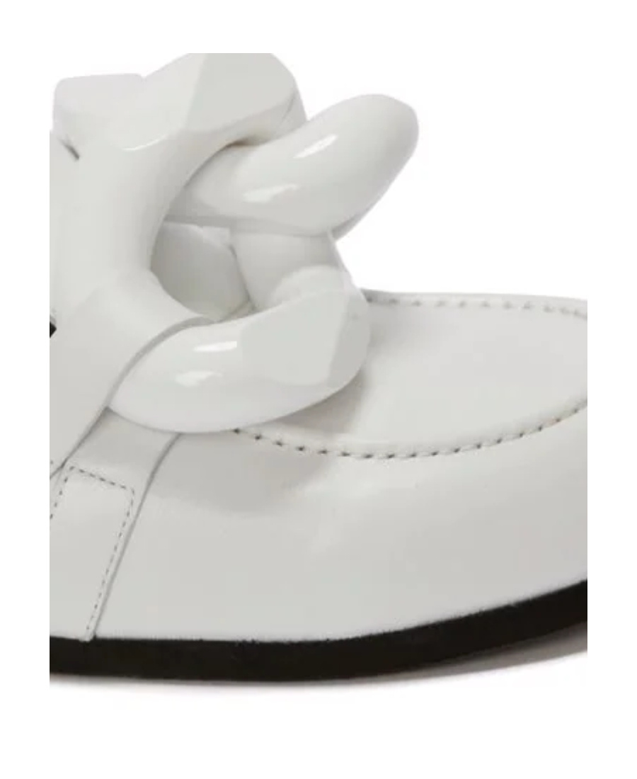 Shop Jw Anderson Chain Love Muller Shoes In White
