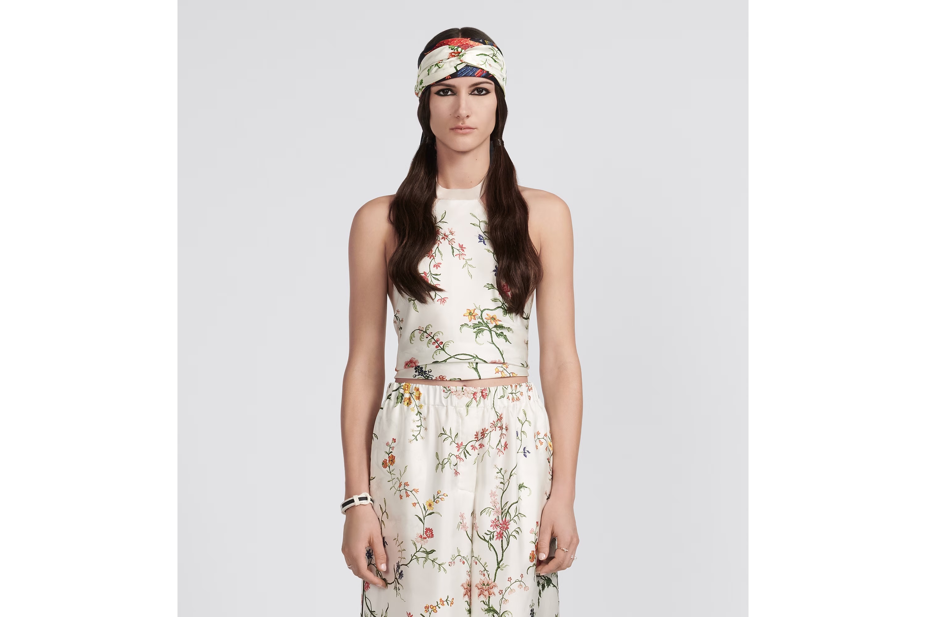 Dior Printed Strap In White