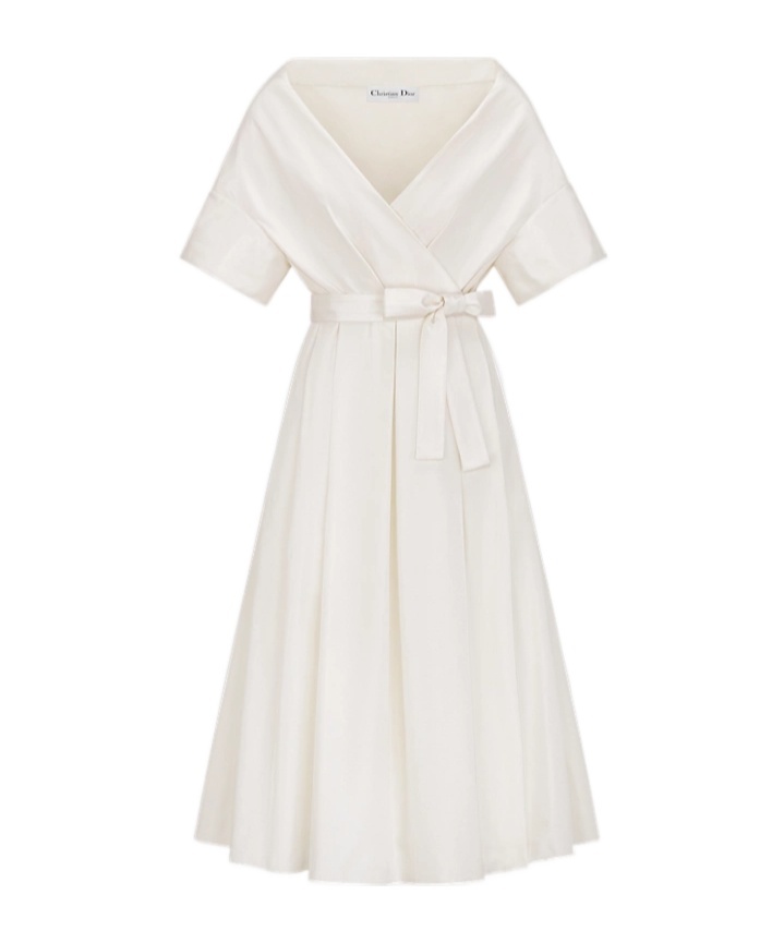 Dior Robe Mi-longue Ceinturée