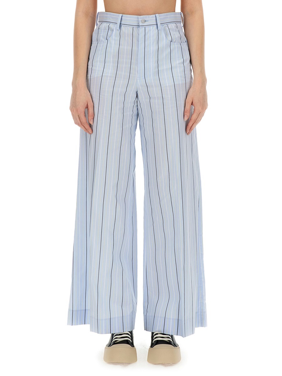 Marni Trousers In Blue