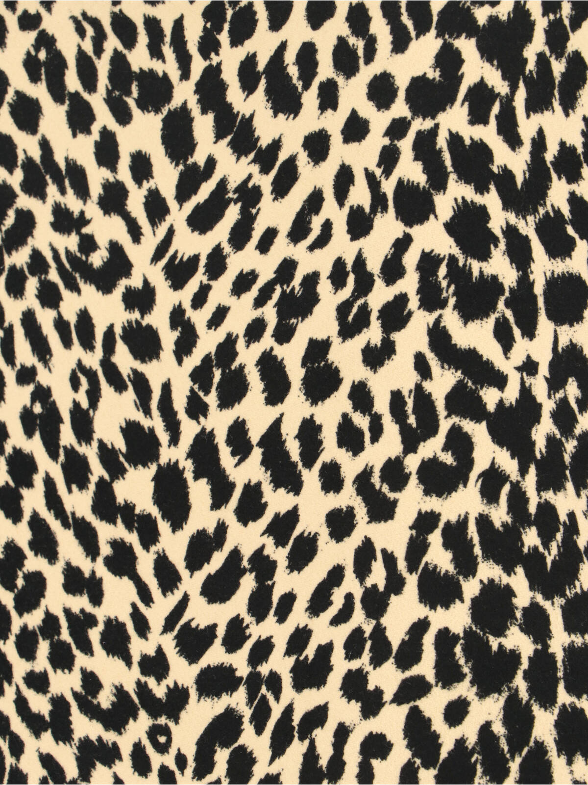 Aspesi Animal Print High-waisted Knee Length Midi Skirt In Black