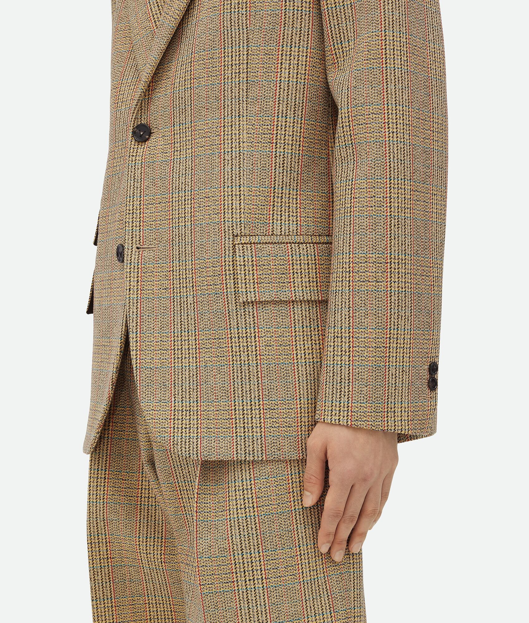 BOTTEGA VENETA PRINCE OF WALES WOOL JACKET