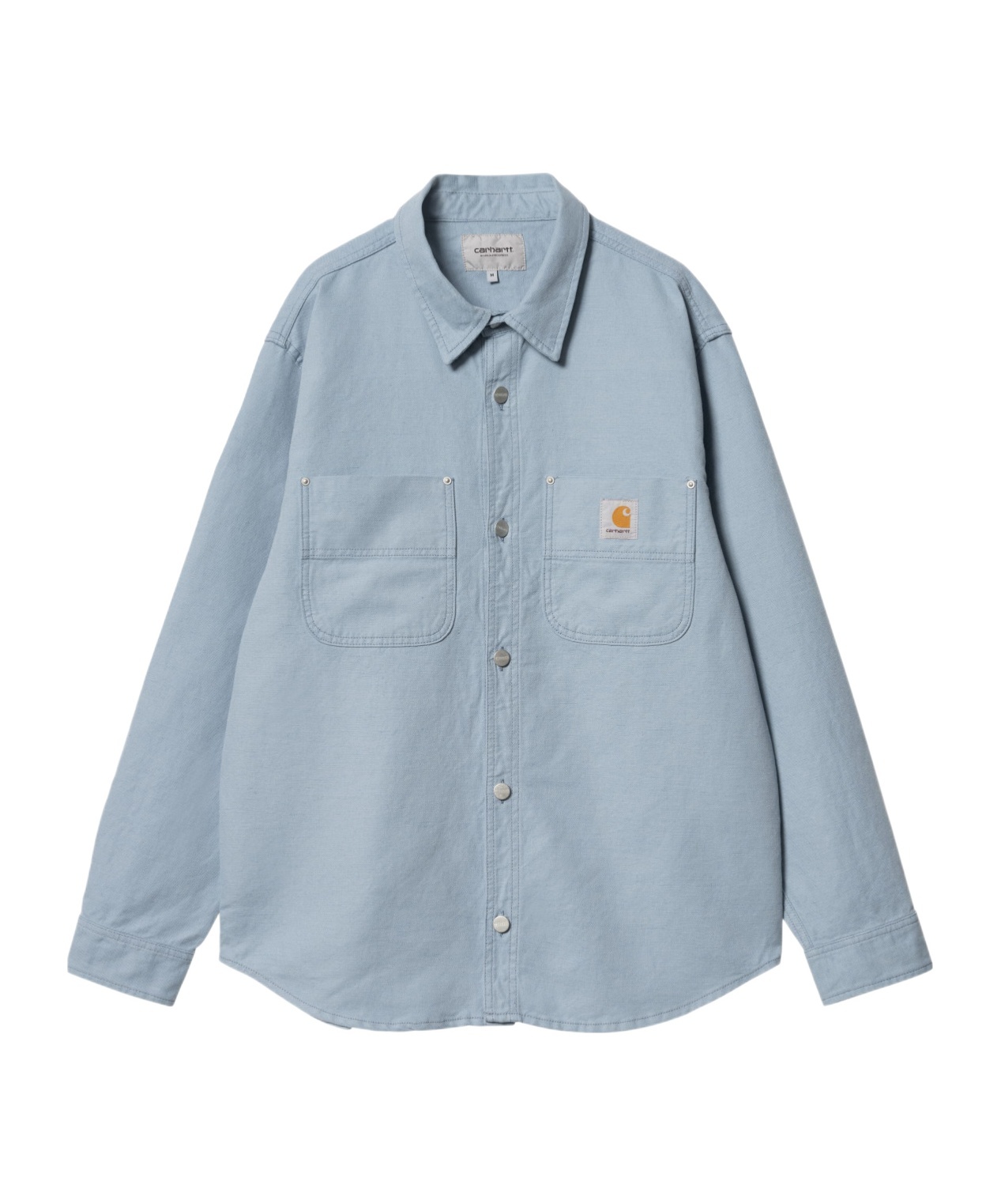 Carhartt Misty Sky Walter Shirt Jacket In Gray