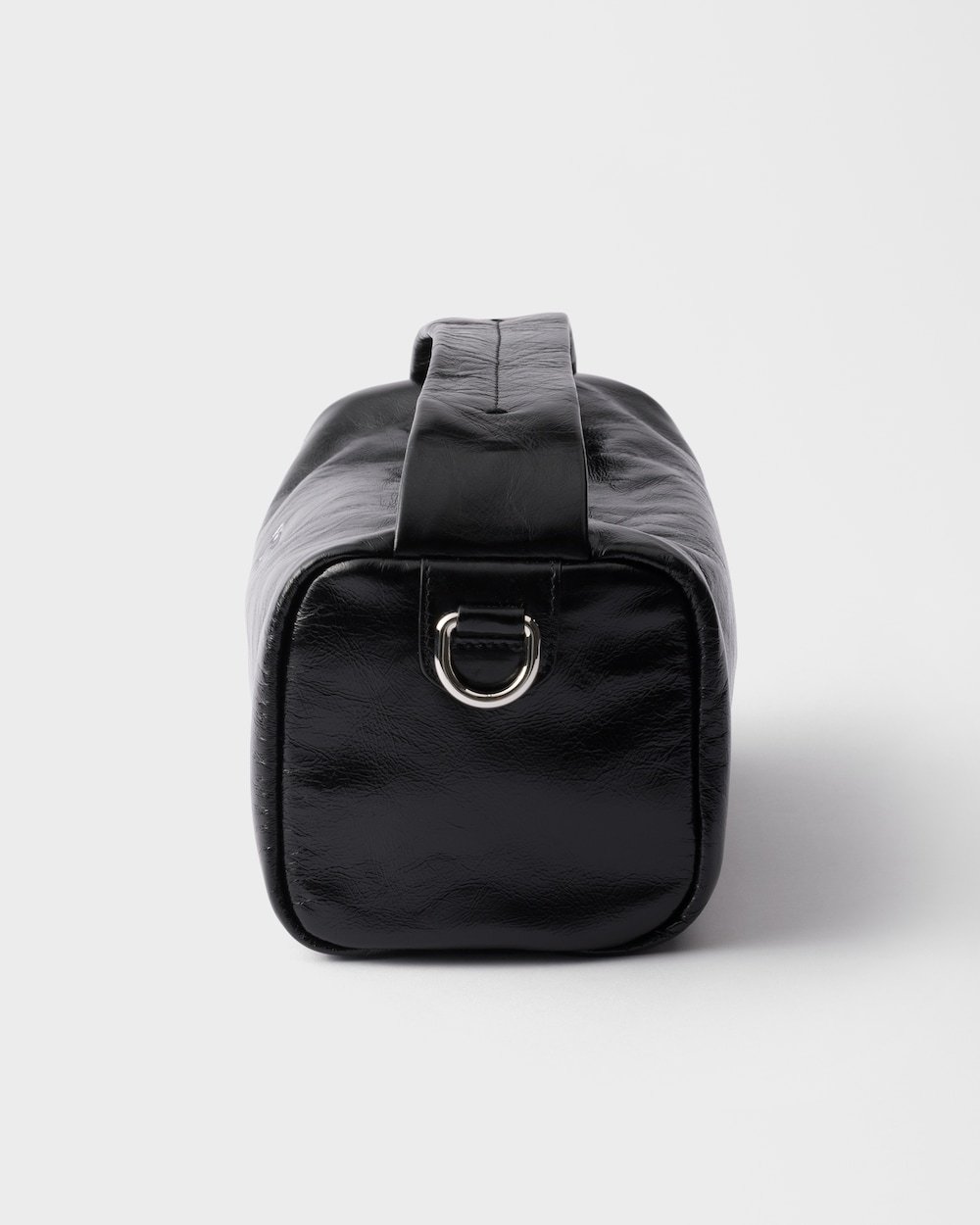 Prada Rectangular Handbag Top Handle In Black