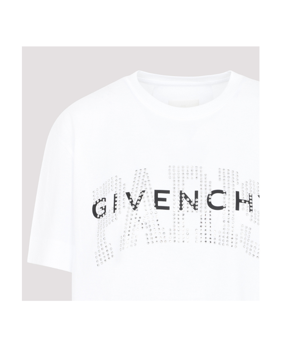 Givenchy Logo Short-sleeved T-shirt In White