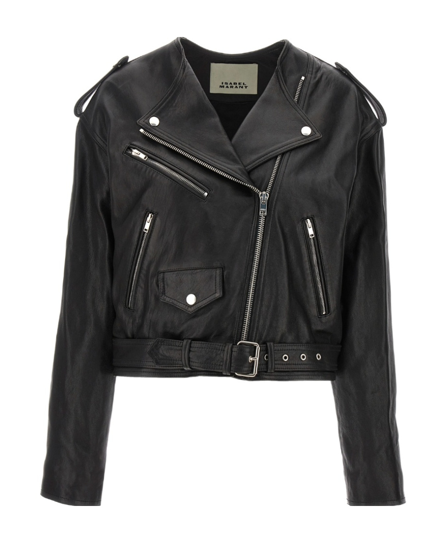 Isabel Marant Audric Zip-up Jacket In Black