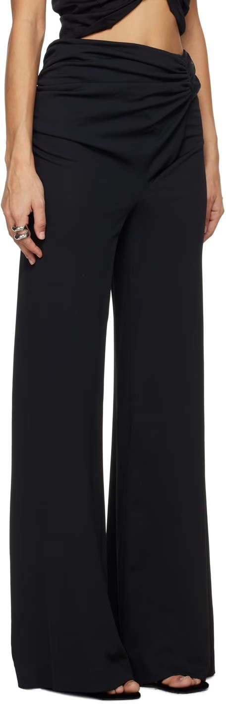 Rabanne Paco  Trousers In Black