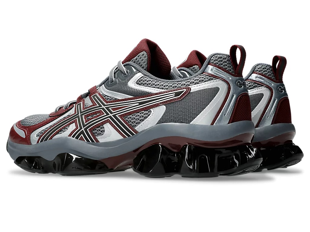 Asics Multicolor Mesh And Rubber Gel Quantum Kinetic Sneakers In Multicolor