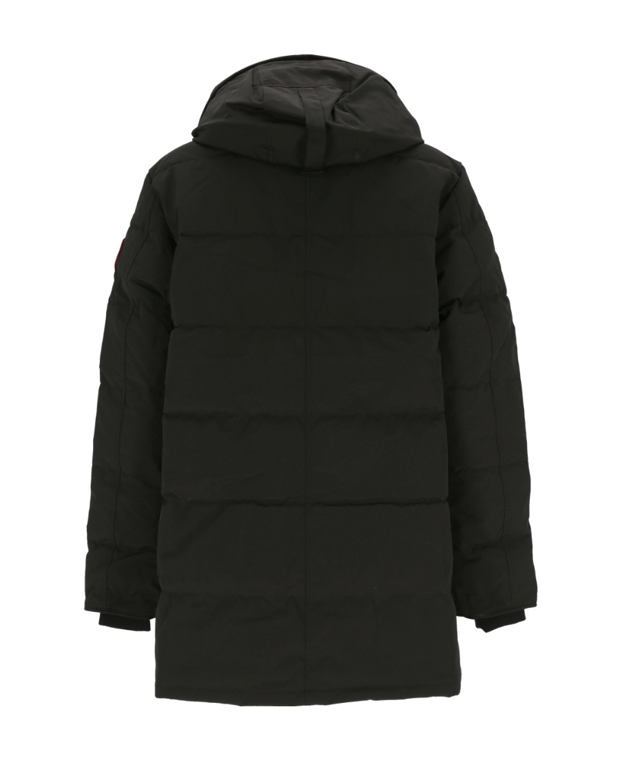 Canada Goose Gray Polyester Macmillan Jacket Man In Black