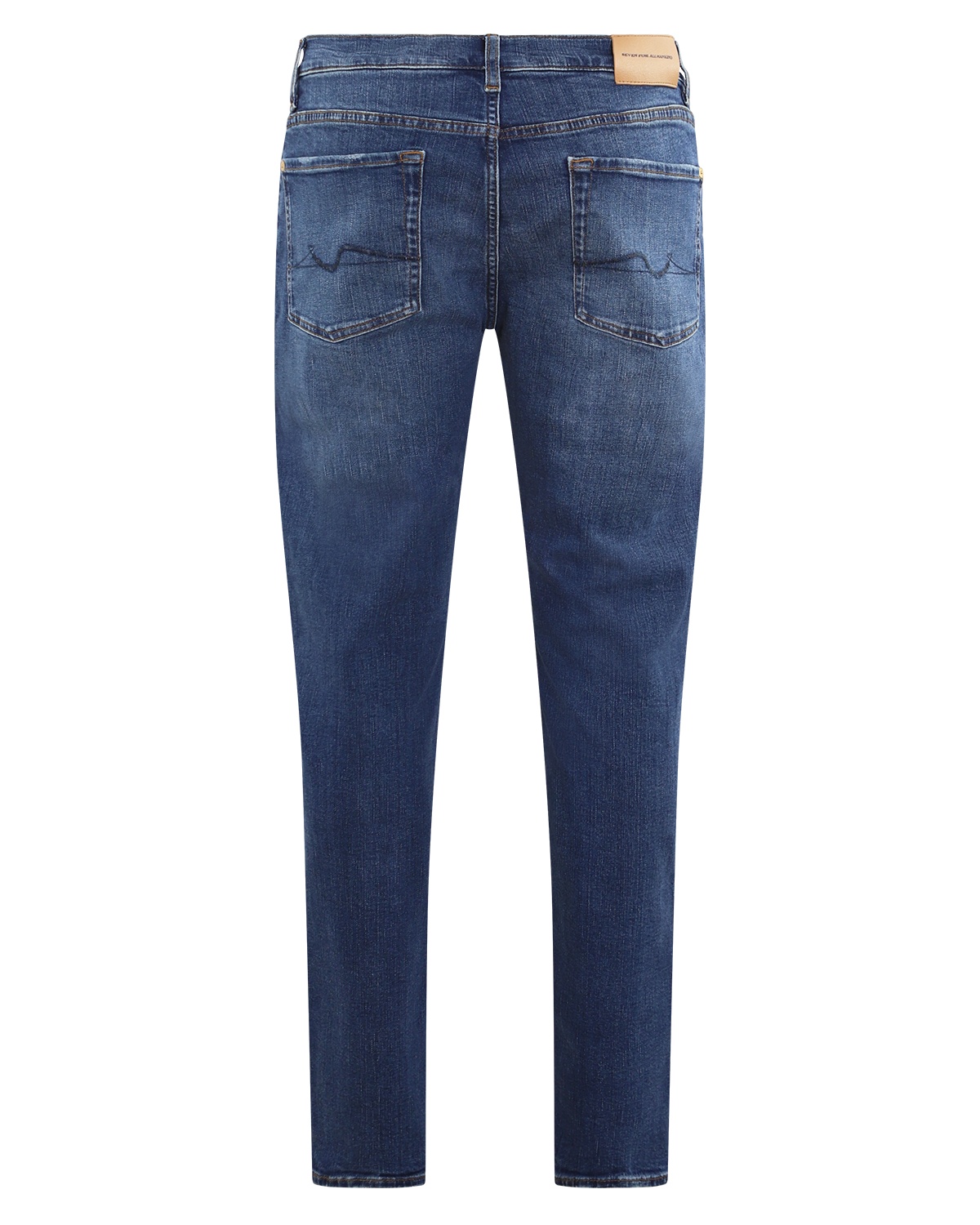 7 For All Mankind High-rise Jeans In Blue
