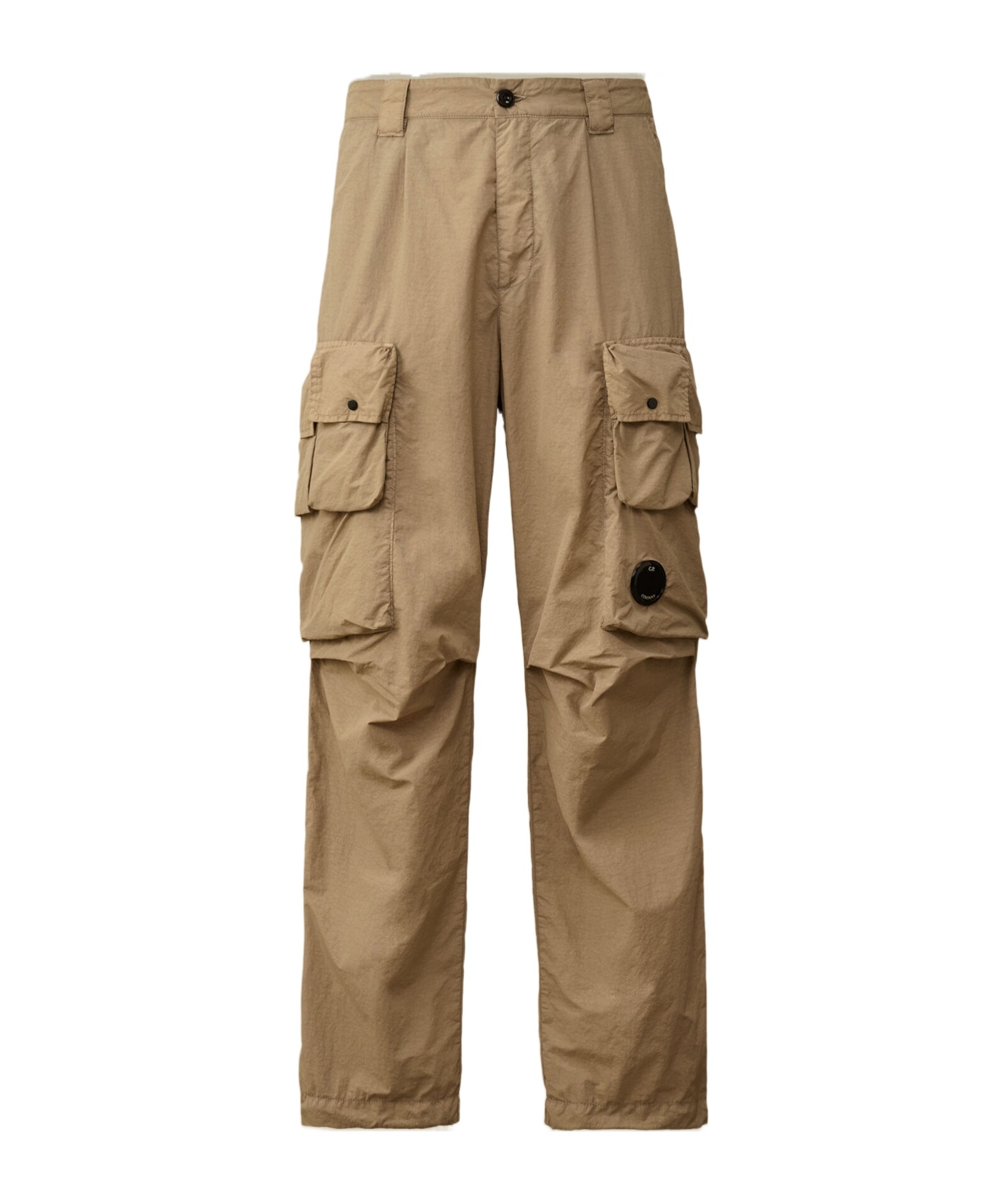 C.p. Company Relaxed-fit Cargo Pants With Multiple Pockets In Brown