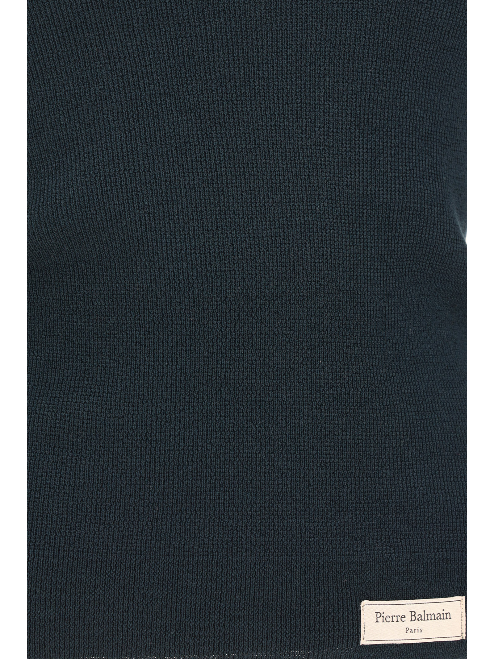 Shop Balmain Roll-neck Wool Jumper In Black