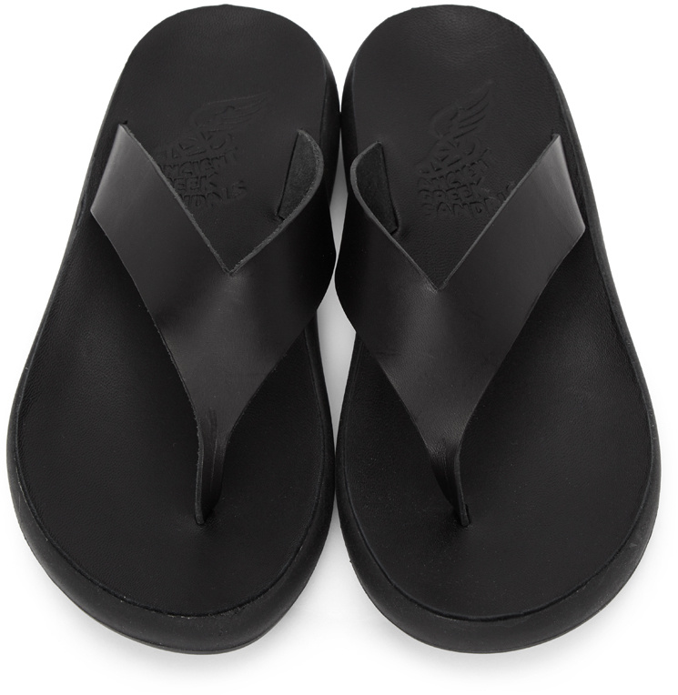 ANCIENT GREEK SANDALS LOGO SLIPPERS