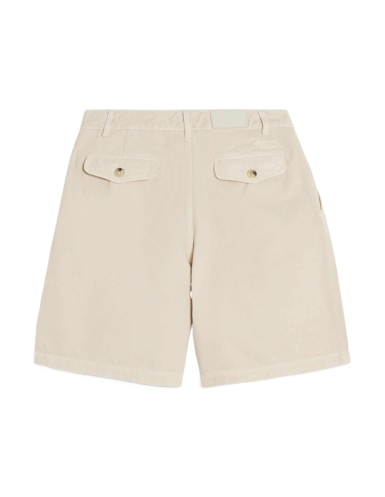 MAISON KITSUNÉ CASUAL PLEATED BERMUDA