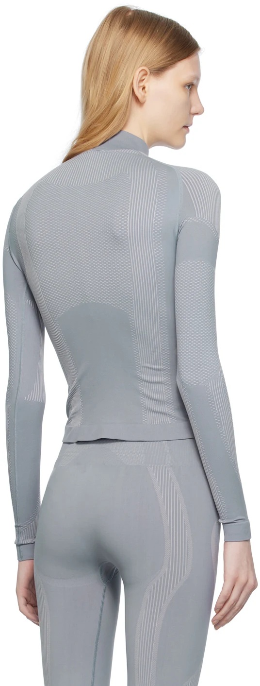Misbhv Jacquard Sports T-shirt In Gray