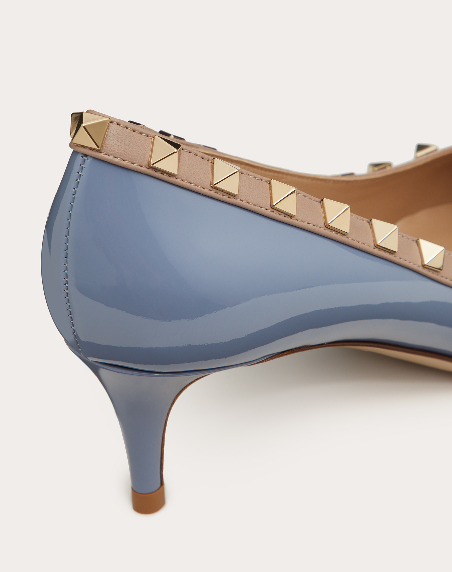 Valentino Rockstud Rivet High Heels In Multicolor