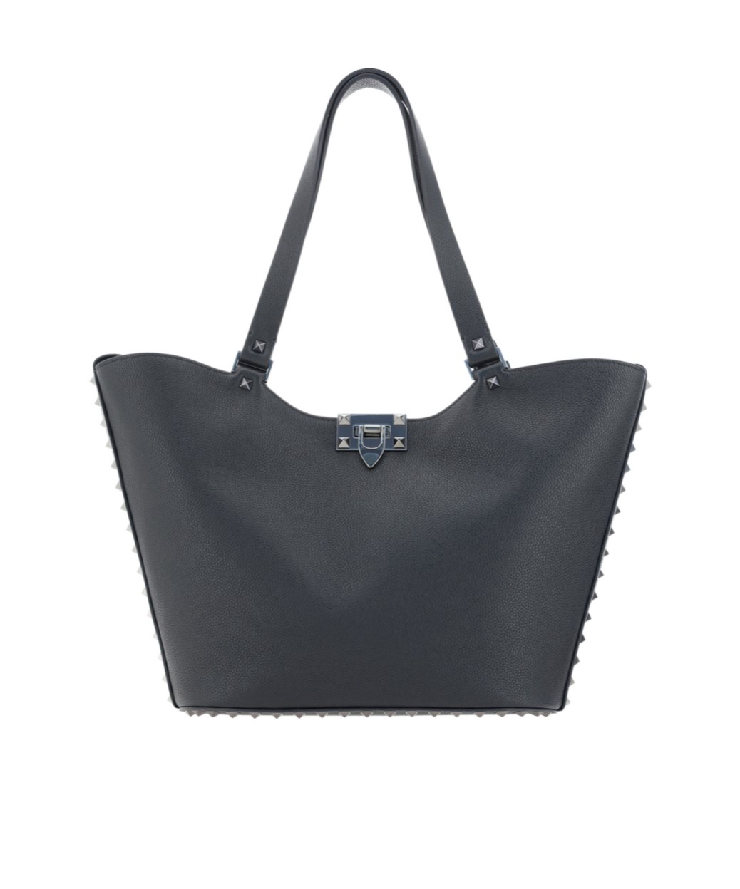 Valentino Shoulder Bag With Studded Detailing And Metal Hardware In No