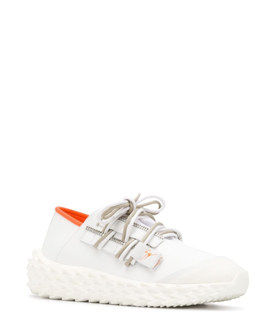 Giuseppe Zanotti Strap-up Casual Sneakers In White