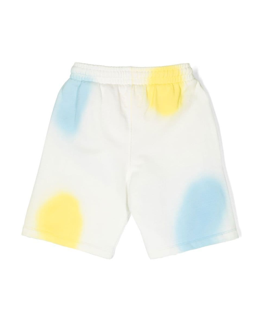 Off-white Graphic-print Shorts In White